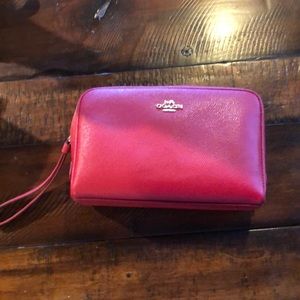 Coach cosmetic bag